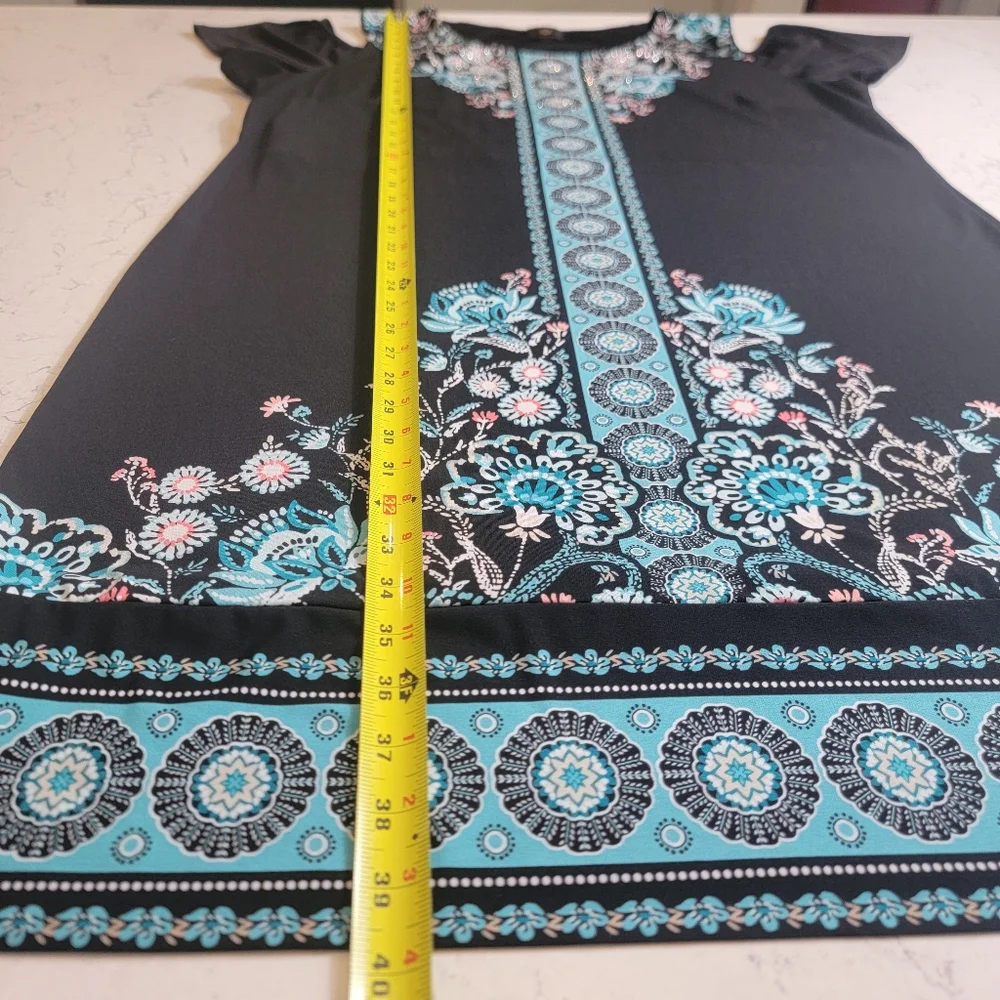 JM Collection summer career wear cold shoulder dress size XXL